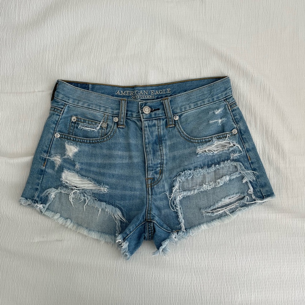 American Eagle jean shorts